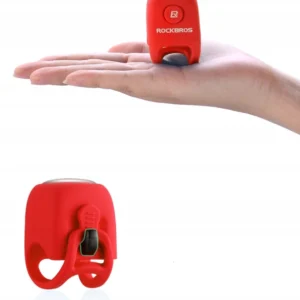 Rockbros CB1709RD electronic bicycle bell - red - Image 4