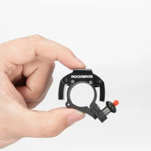 Rockbros bicycle bell 34210006001 shape C - juodos spalvos - Image 4