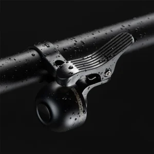 Rockbros 34210007001 bicycle bell for the left side of the handlebar - juodos spalvos - Image 3