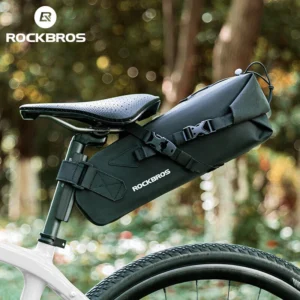Rockbros 30130061001 bicycle bag 3L - juodos spalvos - Image 3