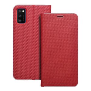 LUNA Book Carbon skirtas Samsung Galaxy A41 red - Image 1