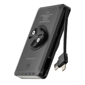 Rockbros JP008 front bike light for counter with power bank 5000mAh 150lm IPX6 - juodos spalvos - Image 4
