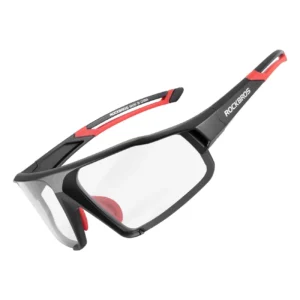 Rockbros SP216BK photochromic UV400 dviratininko akiniai - juodos spalvos and raudonos spalvos