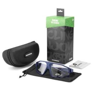 Rockbros SP216BL photochromic UV400 dviratininko akiniai - mėlynos spalvos - Image 6