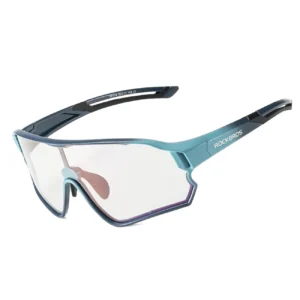 Rockbros 14110009005 polarized dviratininko akiniai for children 8-14 years old - mėlynos spalvos