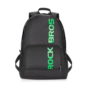 Rockbros H10-BK sports foldable backpack 18 l - juodos spalvos - Image 1