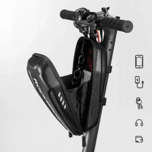 Rockbros B62-1 dviračio krepšys for handlebar or frame 3 l - juodos spalvos - Image 9