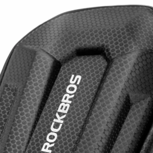 Rockbros B69 bicycle saddle bag 1.8l with easy release system - juodos spalvos - Image 3