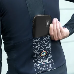Rockbros dviračio krepšys 30990043003 for phone, keys, wallet 0.15 l - juodos spalvos - Image 3
