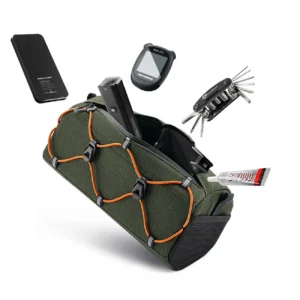 Rockbros 30110054001 bicycle handlebar bag 2.2 l - green - Image 2