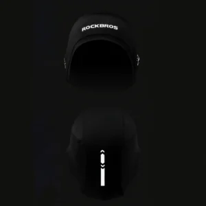 Rockbros YPP037 cycling cap with cutouts for glasses - juodos spalvos - Image 8