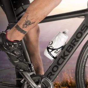 Rockbros 2017-11ABK Aluminum Bike Bottle Holder - juodos spalvos - Image 5