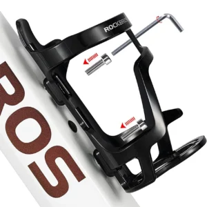 Rockbros 31210012001 bicycle water bottle holder - juodos spalvos - Image 3