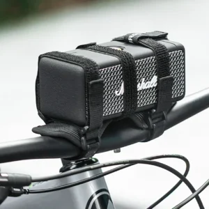 Rockbros 50210064001 bicycle strap with Velcro for Bluetooth speaker or water bottle - juodos spalvos - Image 6
