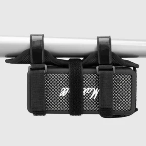 Rockbros 50210064001 bicycle strap with Velcro for Bluetooth speaker or water bottle - juodos spalvos - Image 7