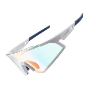 Rockbros SP297 polarizing dviratininko akiniai - baltos spalvos