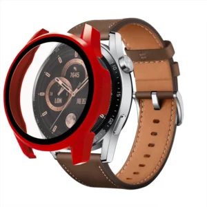 Glass protector for Huawei Watch GT3 42mm - red - Image 2
