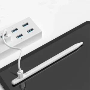 Tech-Protect Digital Stylus Magnetic for iPad - baltos spalvos - Image 4