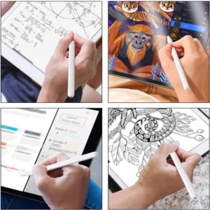 Tech-Protect Digital Stylus Magnetic for iPad - baltos spalvos - Image 8