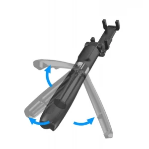 Tech-Protect L01S Bluetooth Selfie Stick with Tripod up to 70cm - juodos spalvos - Image 3