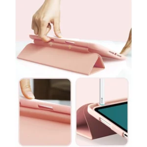 Tech-Protect SC Pen dėklas skirtas Apple iPad 10.2" 2019-2021 - rožinės spalvos - Image 3
