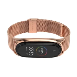 Tech-Protect MilaneseBand apyrankė skirta Xiaomi Mi Smart Band 5 / 6 / 6 NFC - rožinės spalvos - Image 3