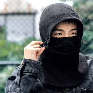 Rockbros YPP034 Sports Balaclava Windproof Waterproof - juodos spalvos - Image 8