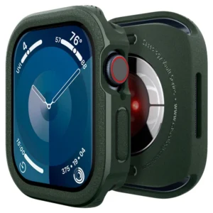 CASEOLOGY VAULT dėklas skirtas Apple Watch 10 (46mm) - žalios spalvos