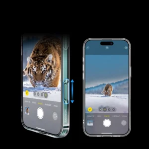 Ugreen Classy skaidrus Magnetic Dėklas su MagSafe skirtas Apple iPhone 16 - skaidrus - Image 6