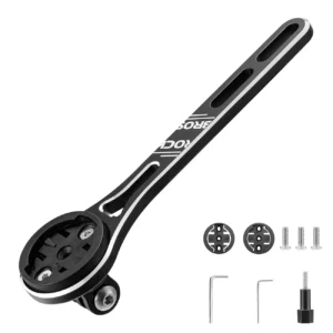 Rockbros Bike Mount for Garmin / GoPro - juodos spalvos