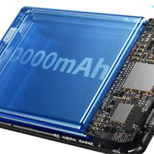 Dudao K29 10000mAh PD 20W MagSafe Powerbank with Metal Case, Stand and Built-in USB-C/ Lightning Cables - sidabro spalvos - Image 4