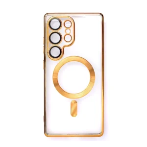 Electroplated dėklas su MagSafe galvanized skirtas iPhone 16e - gold