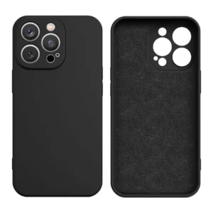 Silikoninis dėklas skirtas Samsung Galaxy A16 5G - juodos spalvos - Image 1