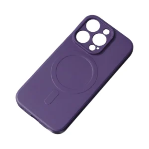 Samsung Galaxy A26 5G Silikoninis dėklas su MagSafe - violetinės spalvos