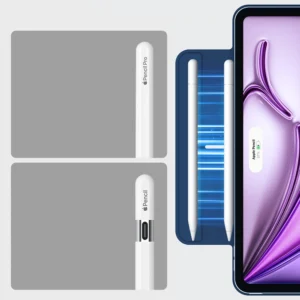 ESR Rebound Magnetic dėklas skirtas iPad Pro 12.9” 2020 / 2021 / 2022 / iPad Air 13” 2024 / 2025 - Blue - Image 4