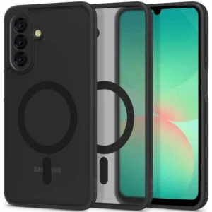 Tech-Protect MagMat MagSafe Dėklas skirtas Samsung Galaxy A26 5G - Matte juodos spalvos