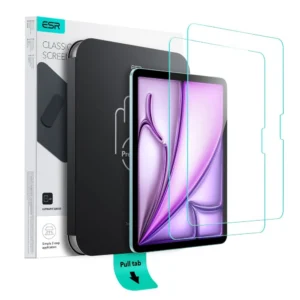 ESR UltraFit Apsauginis stiklas 2-pack skirtas Apple iPad Air 13" 1 / 2 (2024 / 2025)