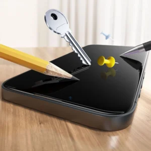 ESR UltraFit Tempered Glass 2-pack case skirtas iPhone 13 / 13 Pro / 14 / 16e - Image 7