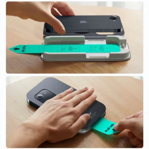 ESR UltraFit Tempered Glass 2-pack case skirtas iPhone 13 / 13 Pro / 14 / 16e - Image 9