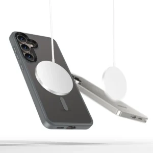 Tech-Protect MagMat MagSafe Dėklas skirtas Samsung Galaxy S25 - skaidrus pilkos spalvos - Image 3