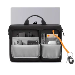 Tech-Protect Defender Bag for 17" Laptop - juodos spalvos - Image 4