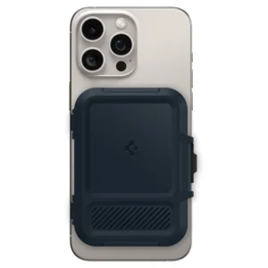 Spigen Lock Fit MagSafe Card Dėklas - Navy mėlynos spalvos - Image 3