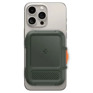 Spigen Lock Fit MagSafe Card Dėklas - žalios spalvos - Image 3