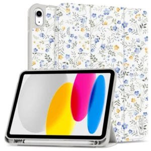 Tech-Protect SC Pen Dėklas skirtas iPad 10.9" 2022 (10th gen.) / 11" 2025 (11th gen.) - Daisies with Leaves