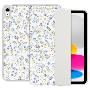 Tech-Protect SC Pen Dėklas skirtas iPad 10.9" 2022 (10th gen.) / 11" 2025 (11th gen.) - Daisies with Leaves - Image 2