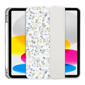 Tech-Protect SC Pen Dėklas skirtas iPad 10.9" 2022 (10th gen.) / 11" 2025 (11th gen.) - Daisies with Leaves - Image 3