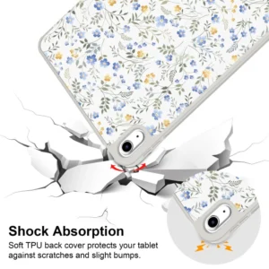 Tech-Protect SC Pen Dėklas skirtas iPad 10.9" 2022 (10th gen.) / 11" 2025 (11th gen.) - Daisies with Leaves - Image 5
