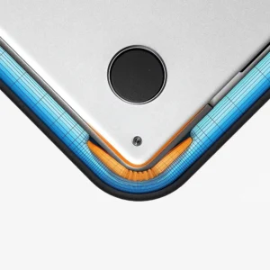 Tech-Protect Defender Laptop Bag 13-14" - pilkos spalvos - Image 9