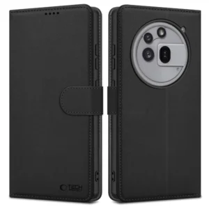 Tech-Protect Wallet Dėklas skirtas Nothing Phone 3A Pro - Matte juodos spalvos