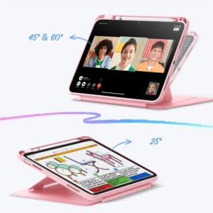 ESR Flip Hybrid Dėklas skirtas iPad 10.9" 2022 (10th gen.) / 11" 2025 (11th gen.) - Pink - Image 3